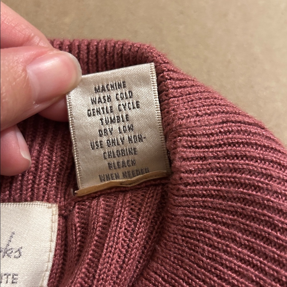 Studio Works Ribbed Mock Neck Top - Picture 7 of 7